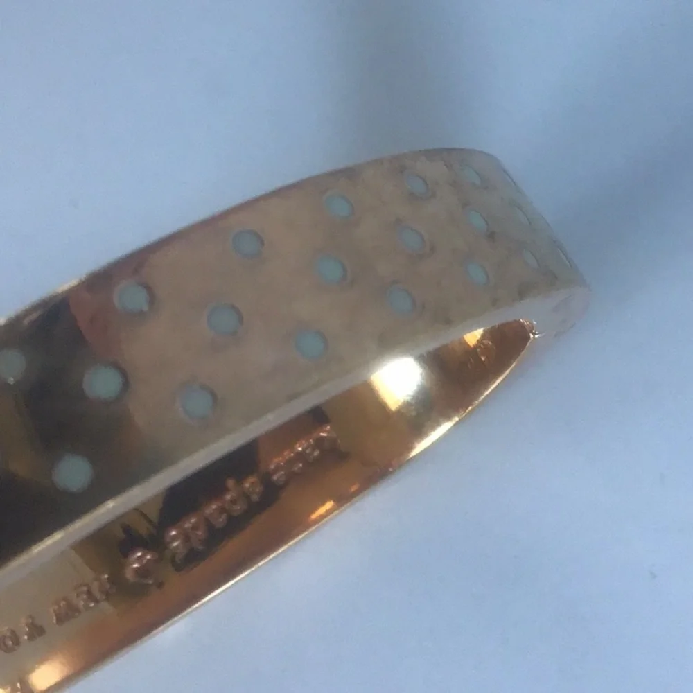 Kate Spade New York gold Gold Polka Dot Bangle bracelet - Picture 10 of 16